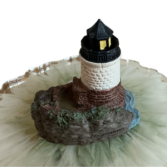 Spoontiques Castle Hill Lighthouse Figurine Beach Decor - Picture 3 of 7